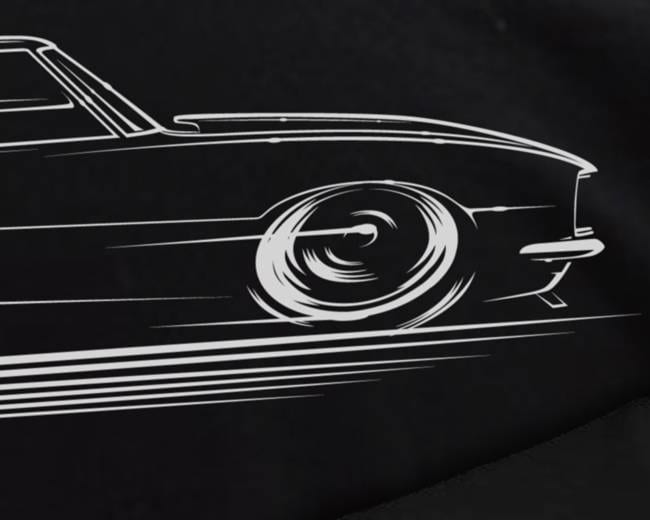 67-68 Chevy Camaro Hoodie 1967 1968 Ss Scherenschnittkunst von RobMartinDesign