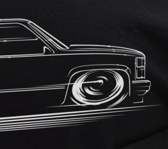 Kapuzenpullover Chevy Tahoe Blazer Yukon Joymy Chevrolet Gmc Obs 1992 1993 1994 1995 1996 1997 1998 1999 2000 Scherenschnittkunst von RobMartinDesign