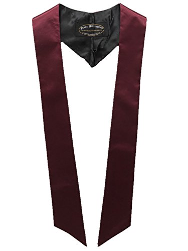 Robe Academicus Schärpe Abschlussfeier (Bordeaux-rot) von Robe Academicus
