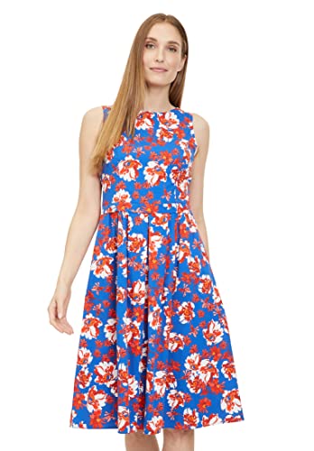 Robe Légère Damen 6439/4052 Kleid, Blue/Red, 34 von Robe Légère