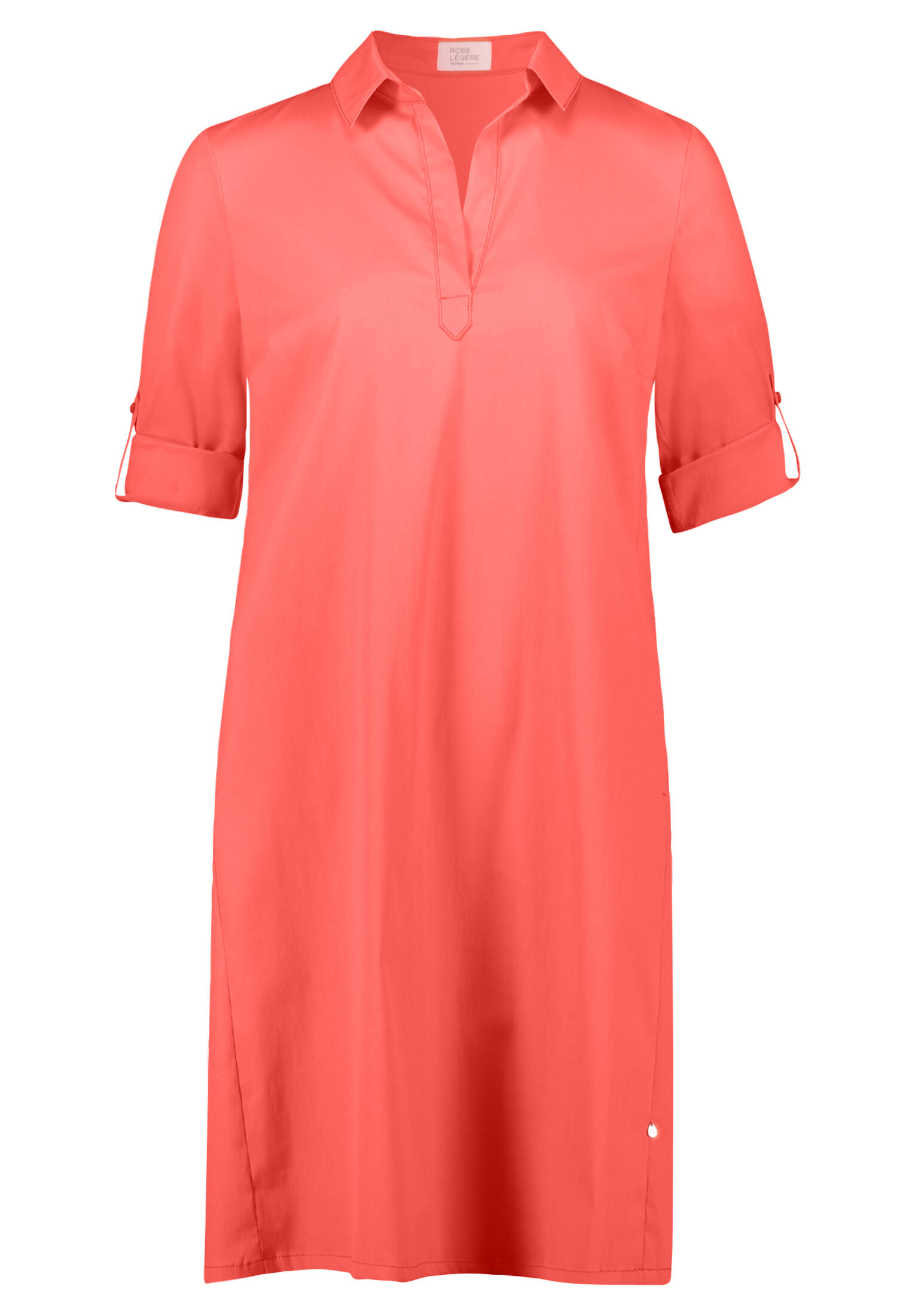 Robe Légère - Hemdblusenkleid lobster red - Gr. - 40 von Robe Légère