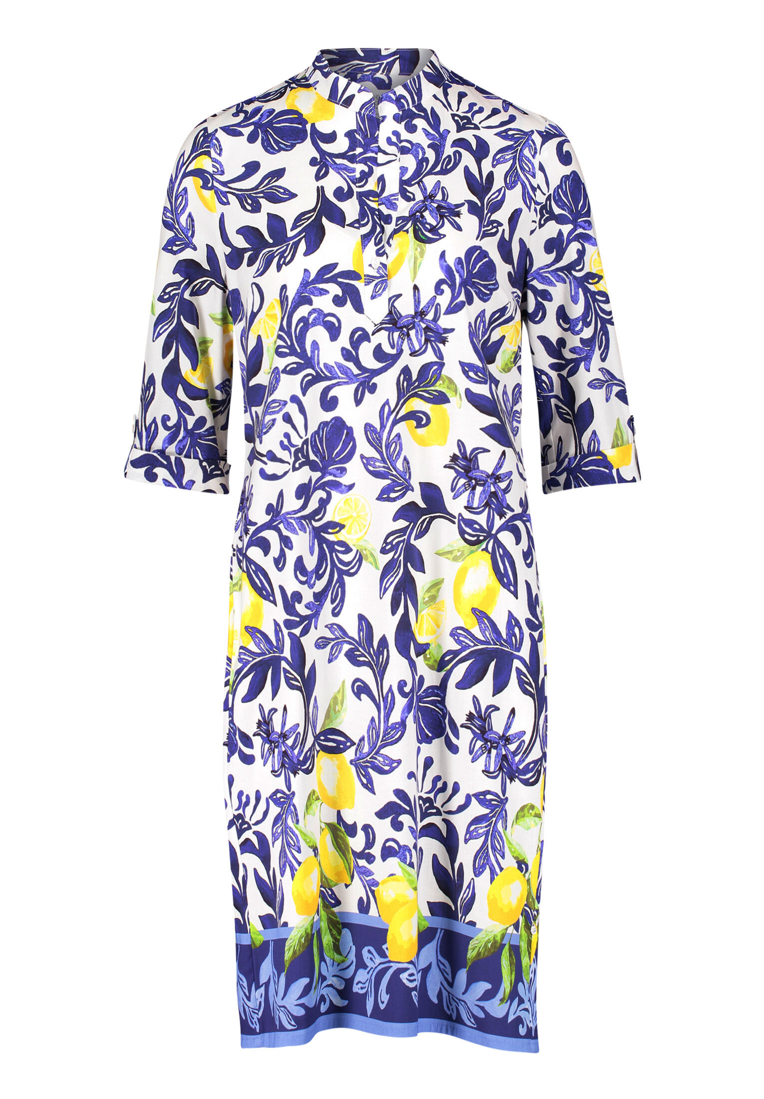 Robe Légère - Hemdblusenkleid nature/blue - Gr. - 36 von Robe Légère