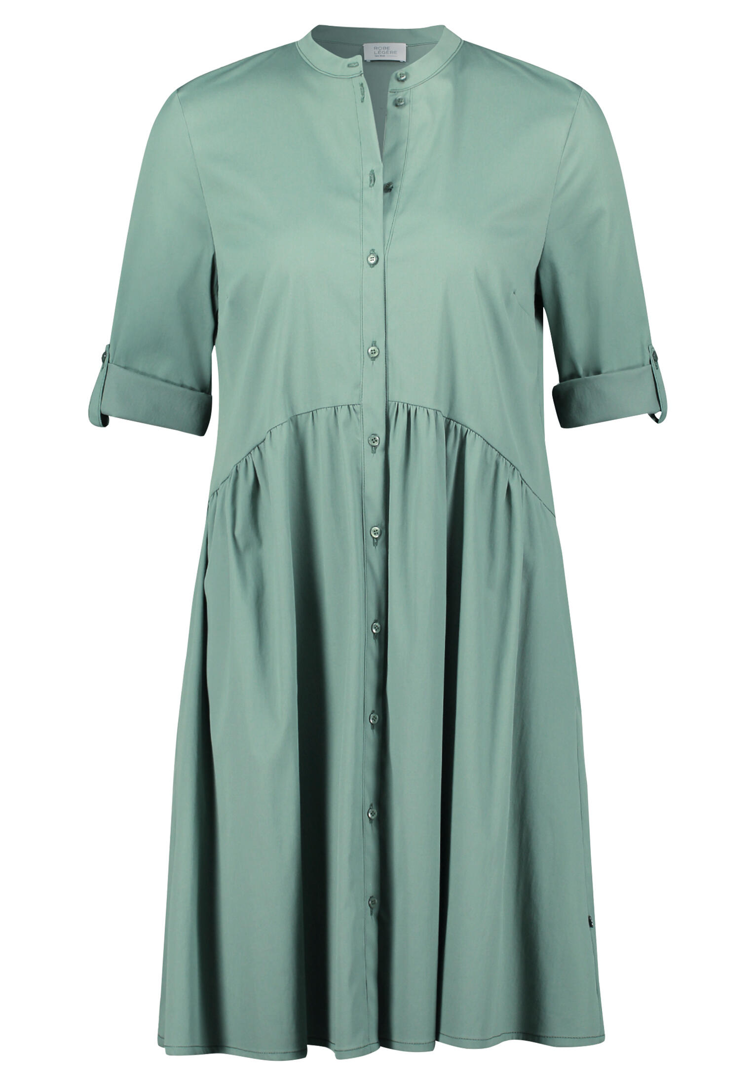 Robe Légère - Hemdblusenkleid salvia green - Gr. - 44 von Robe Légère
