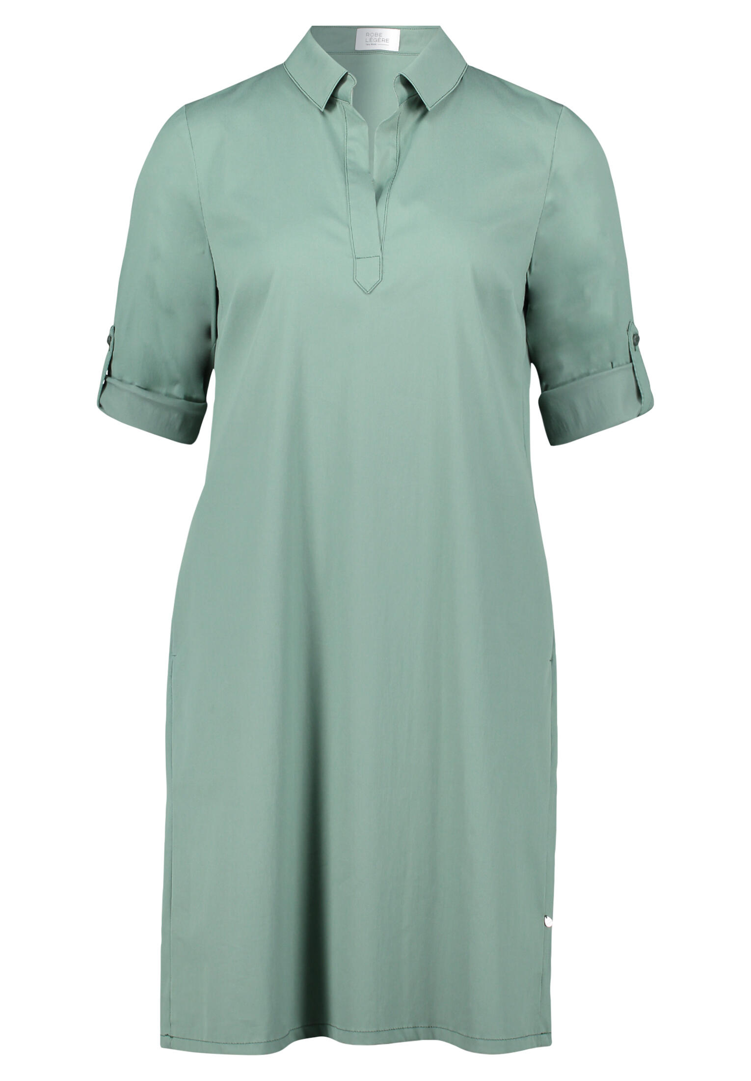 Robe Légère - Hemdblusenkleid salvia green - Gr. - 46 von Robe Légère