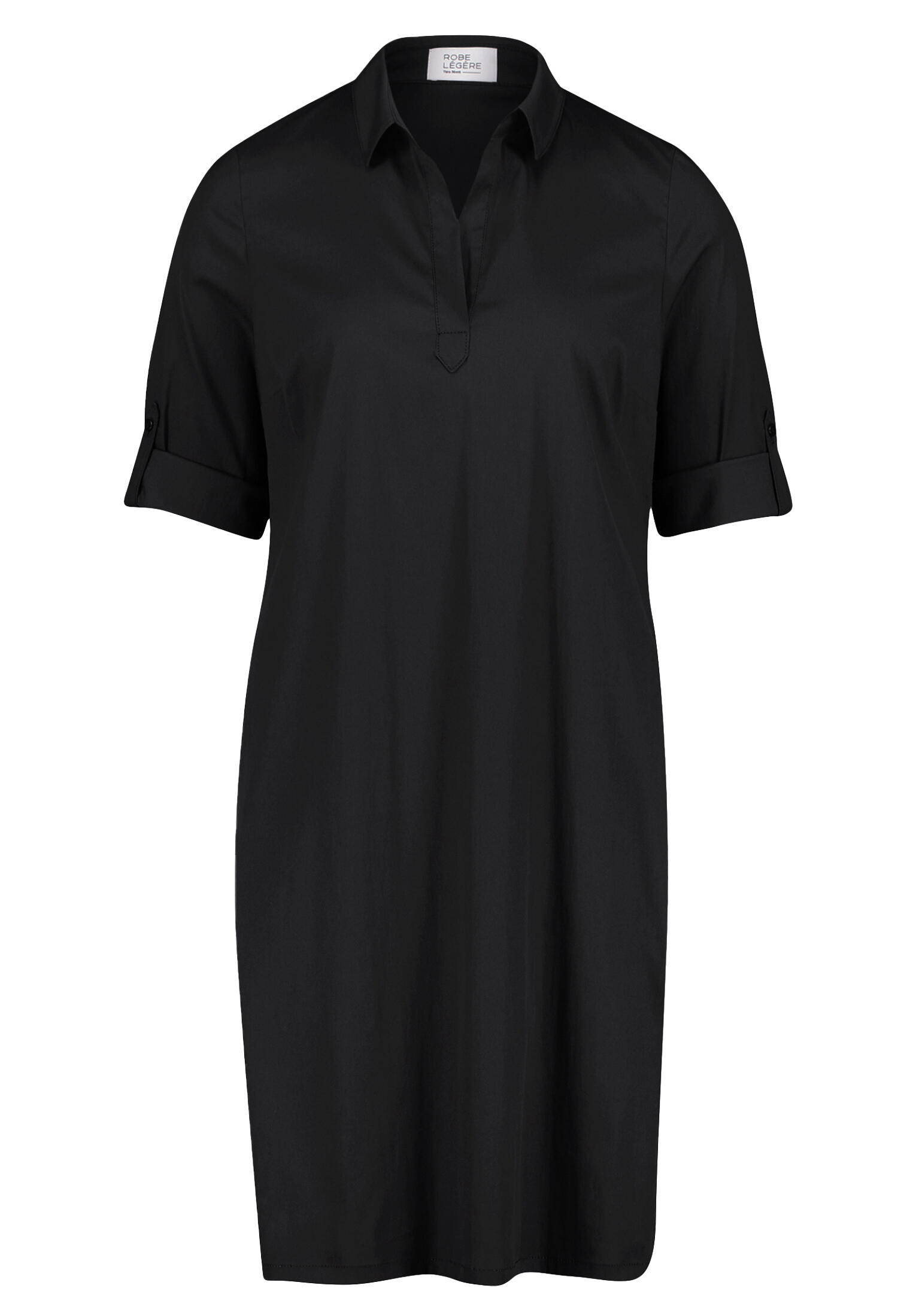 Robe Légère - Hemdblusenkleid schwarz - Gr. - 34 von Robe Légère