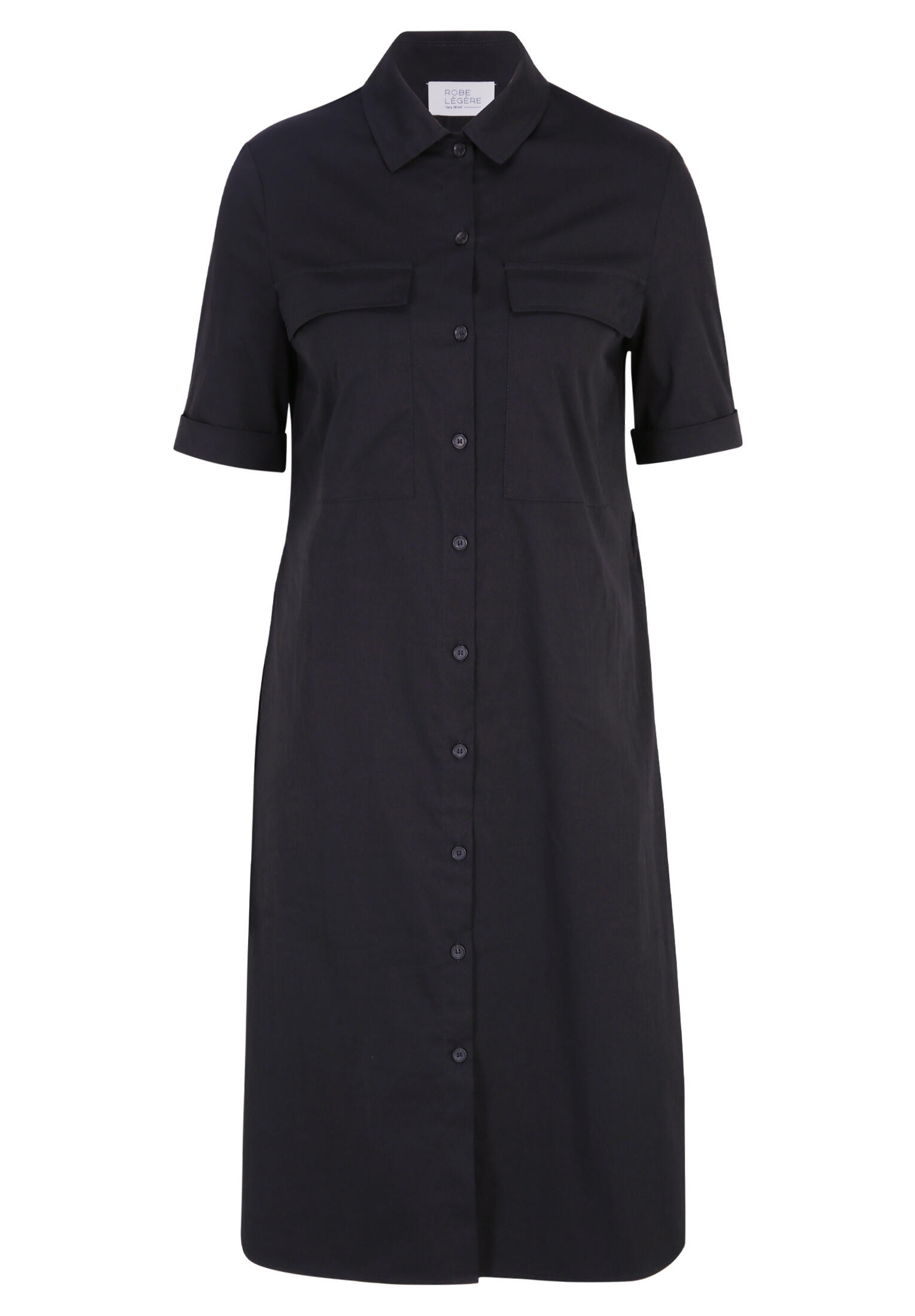 Robe Légère - Hemdblusenkleid schwarz - Gr. - 40 von Robe Légère