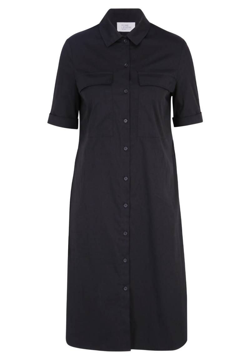 Robe Légère - Hemdblusenkleid schwarz - Gr. - 44 von Robe Légère