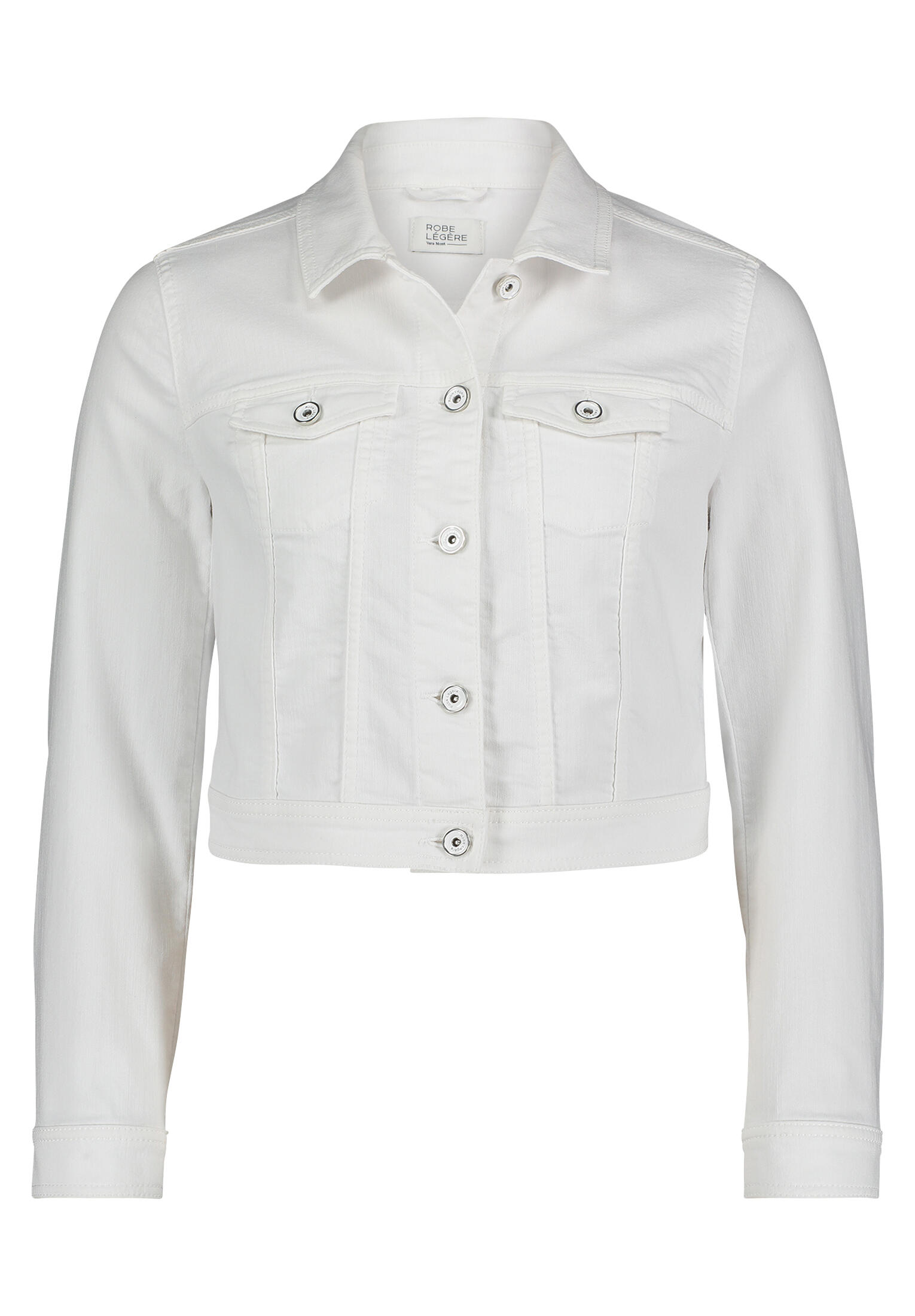 Robe Légère - Jeansjacke weiß - Gr. - 48 von Robe Légère
