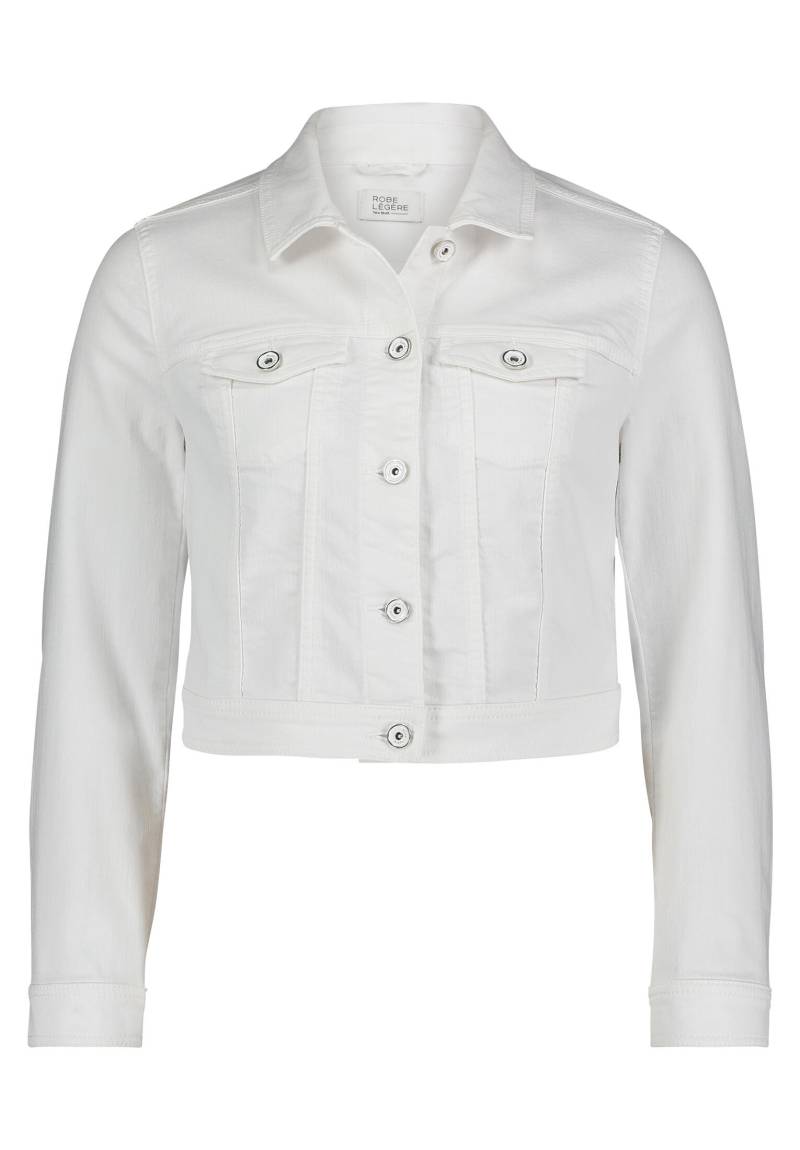 Robe Légère - Jeansjacke weiß - Gr. - 48 von Robe Légère