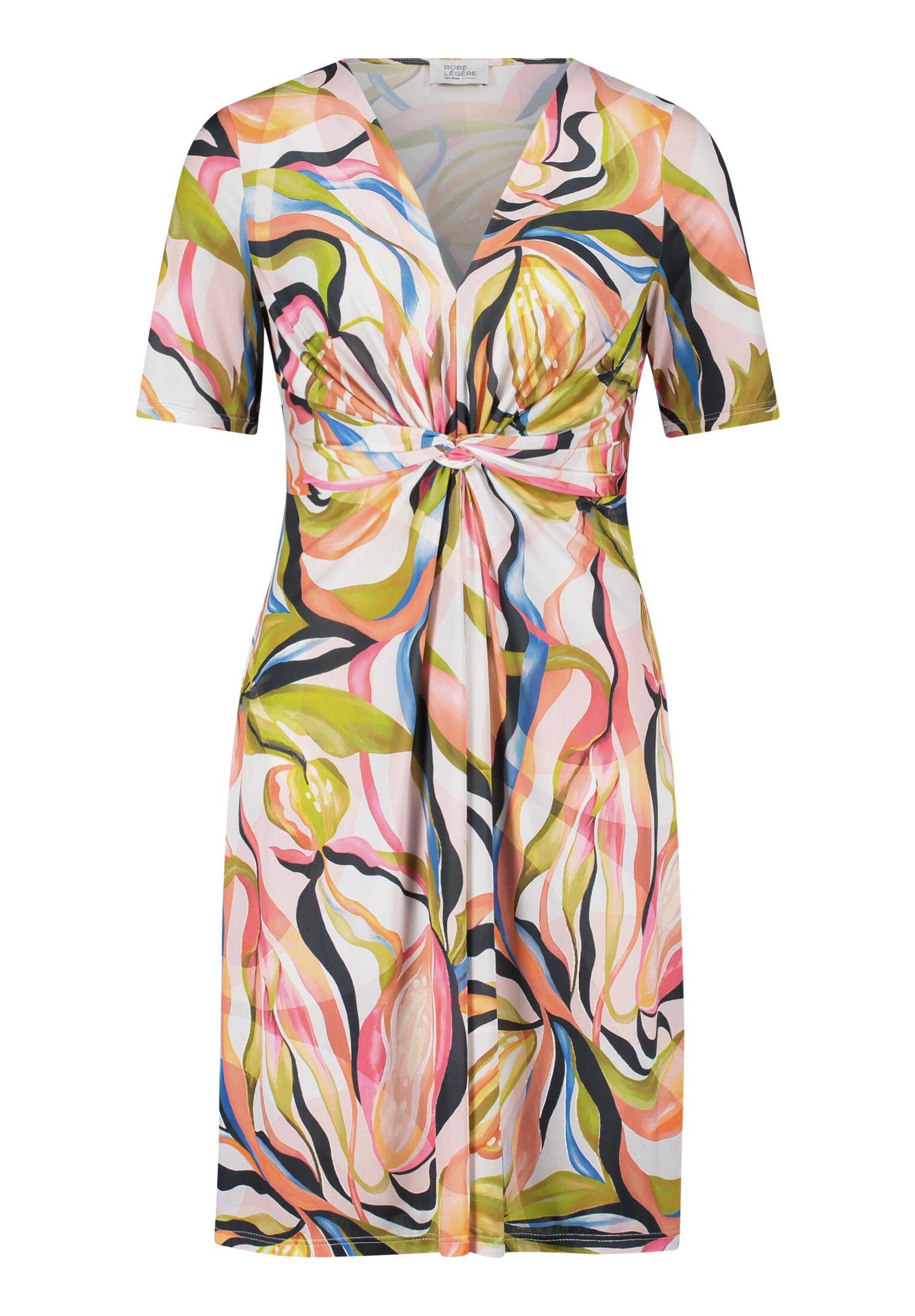 Robe Légère - Sommerkleid cream/orange - Gr. - 40 von Robe Légère