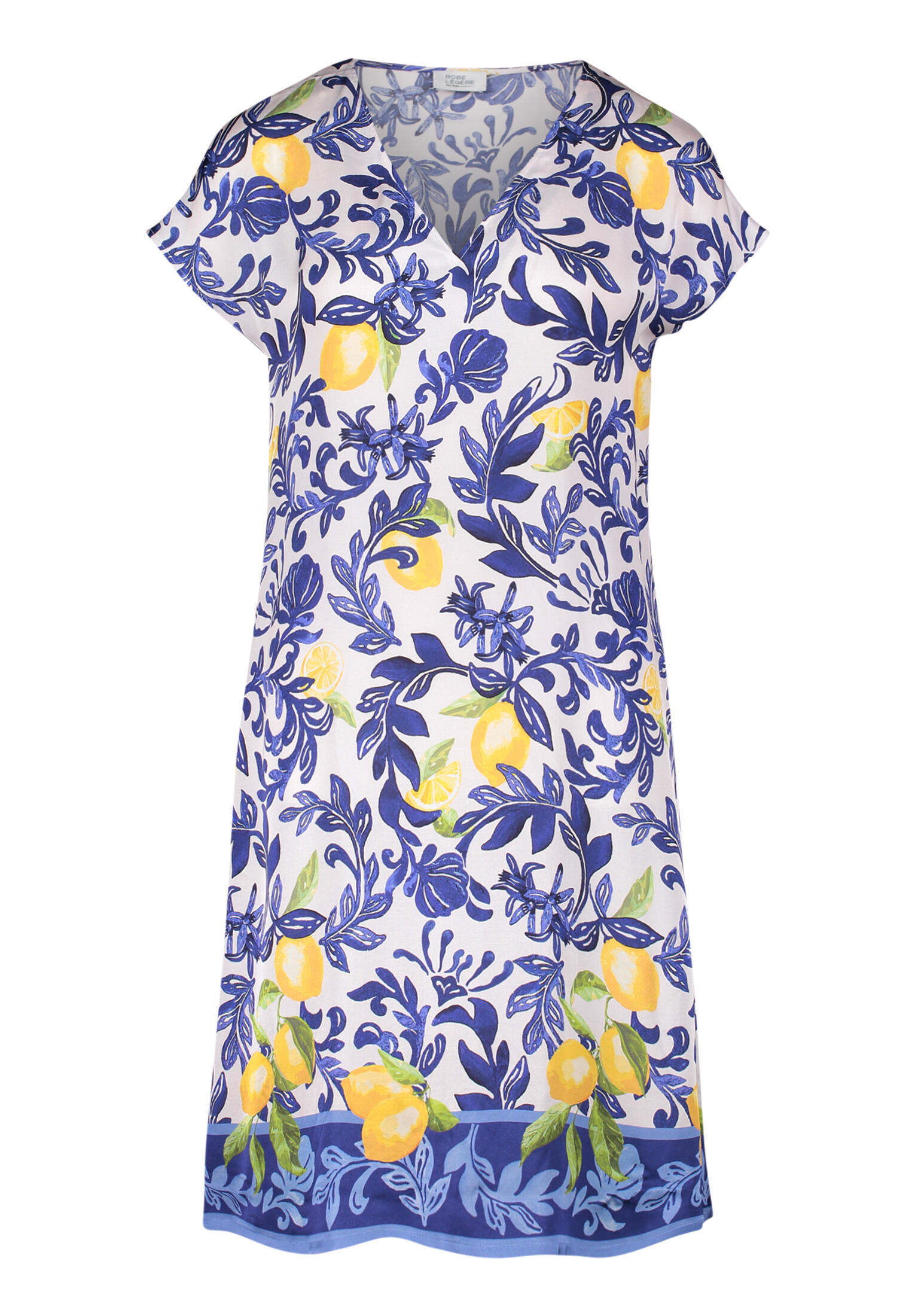 Robe Légère - Sommerkleid nature/blue - Gr. - 42 von Robe Légère