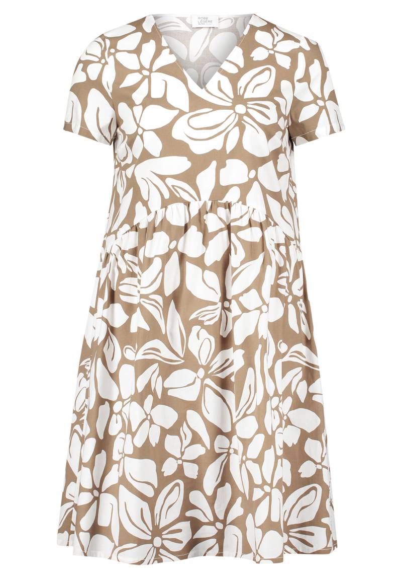 Robe Légère - Sommerkleid taupe/white - Gr. - 38 von Robe Légère