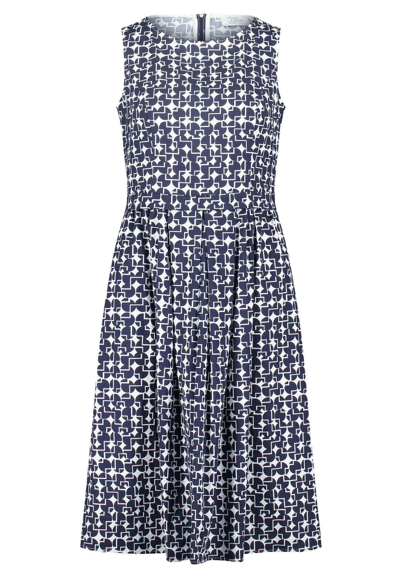 Robe Légère - Sommerkleid weiß/dunkelblau - Gr. - 40 von Robe Légère