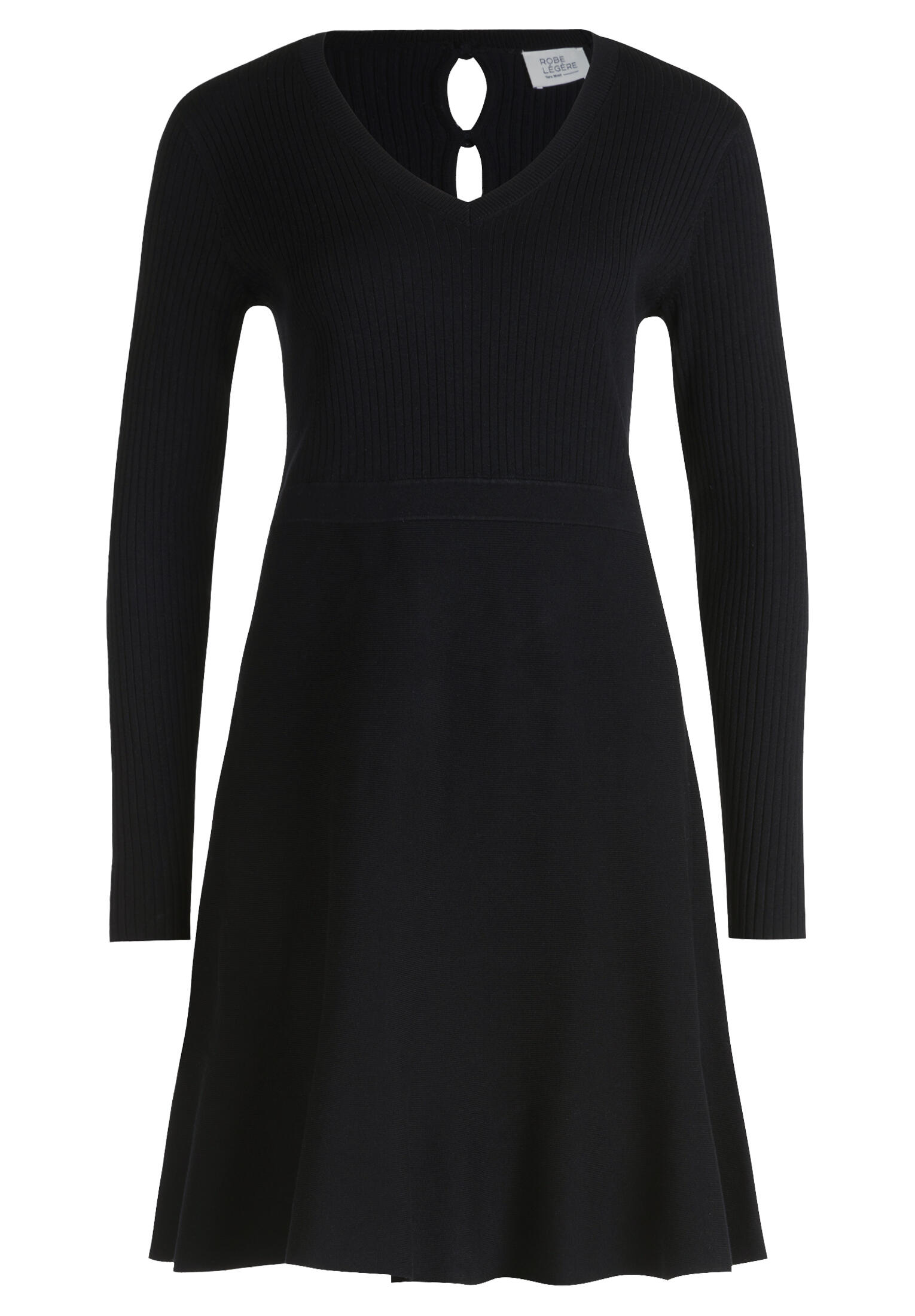 Robe Légère - Strickkleid schwarz - Gr. - M von Robe Légère