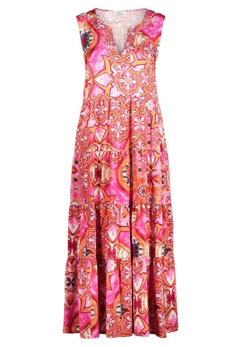 Robe Légère - Stufenkleid pink/orange - Gr. - 36 von Robe Légère