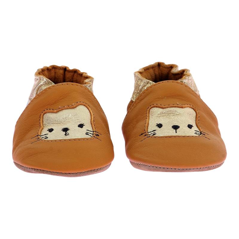 Robeez Krabbel- und Hausschuhe Katze von Robeez