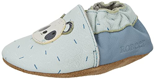 Robeez Panda Master Hausschuh, blau, 18 EU von Robeez