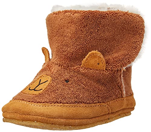 Robeez Unisex Baby Rob Furr CRP Krippenschuh, braun, 23 EU von Robeez