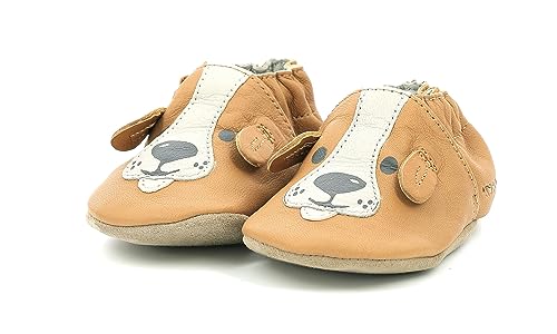 Robeez Sweety Dog Krippenschuh, Camel, 22 EU von Robeez