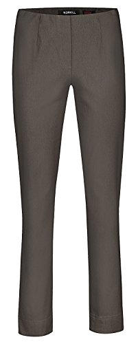 Robell Ich will Marie Damen Bengaline Stretchhose in Warmer Winterqualität Taupe2 18 Gr.44 von Robell