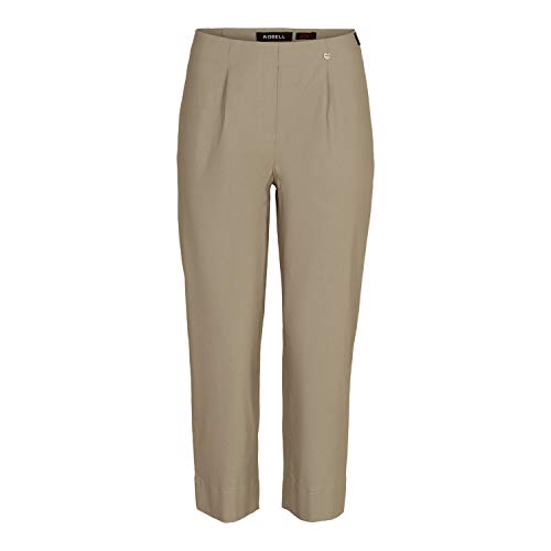 Robell Trousers Dreiviertel-Hose Marie 07 Gr. 38 EU, Light Taupe von Robell