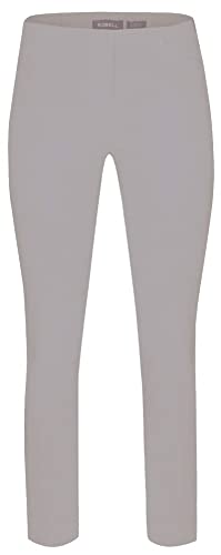 Robell, Rose, schmal geschnittene 7/8 Hose mit Schlitz hinten am Beinabschluss (as3, Numeric, Numeric_36, Regular, Regular, Pearl Grey) von Robell