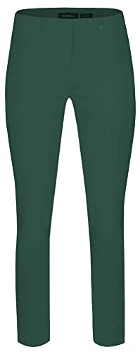 Robell, Rose, schmal geschnittene 7/8 Hose mit Schlitz hinten am Beinabschluss Größe 36, Farbe Mint von Robell