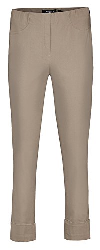 Robell Bella 7/8 Sommer + Winter Stretchhosen Schlupfhosen #Bella 09 (36, Sommer Taupe) von Robell