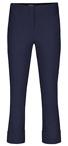 Robell Bella Slim Fit 7/8 Stretchhosen Schlupfhosen Damen Hosen #Bella 09 Collection Frühjahr/Sommer 2017 (40, navy(69)) von Robell