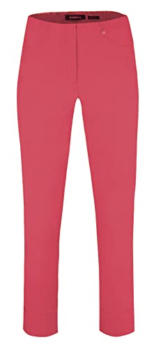 Robell-Bella09 Stretchhose mit Umschlag und Gesäßtaschen (DE/NL/SE/PL, Numerisch, 40, Regular, Regular, pink) von Robell