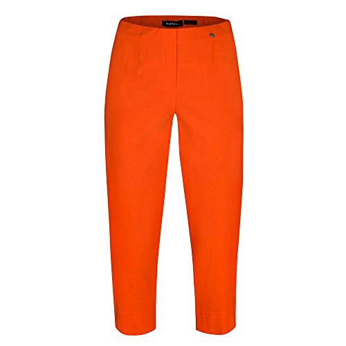 Robell Damen Capri Marie 07, Light Orange 321, 54 von Robell