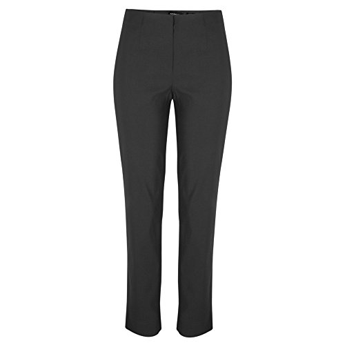 Robell Damen Slim Arbeitshose-Stretchhose, Anthrazit, Gr.- 38 von Robell