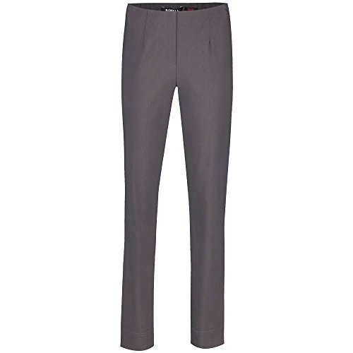 Robell I Want Marie Warm Winter Damen Hose Super Stretch Gr. 42, dunkelgrau 97 von Robell