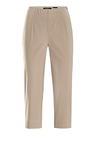 Robell Marie 07 Slim Fit Stretchhose Schlupfhose Damen Capri Hose #Marie 07 (38, beige(14)) von Robell