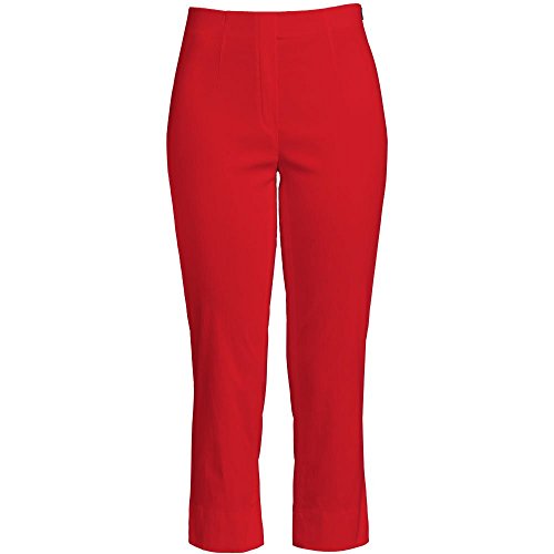 Robell Marie 07 Slim Fit Stretchhose Schlupfhose Damen Capri Hose #Marie 07 (46, Rot(40)) von Robell