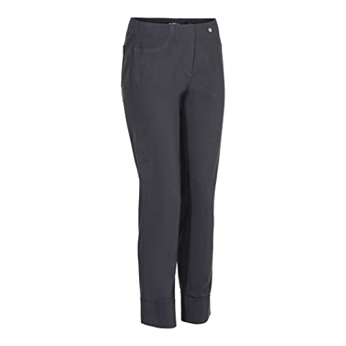 Robell Style BELLA09-7/8 Stoffhose Damen high Waist - Damenhose Power Stretch - Bengaline Stoff Hose mit Aufschlag und Gesäßtaschen - Bitte eine Größe Kleiner bestellen - Anthrazit - 38 Robell Style BELLA09-7/8 Stoffhose Damen high Waist - Damenhose Power Stretch - Bengaline Stoff Hose mit Aufschlag und Gesäßtaschen - Bitte eine Größe Kleiner bestellen - Anthrazit - 38 von Robell