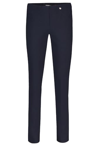 Robell Style Bella - Kurzgröße - Stoffhose Damen high Waist - Damenhose Power Stretch - Bengaline Stoff Hose - Hose mit geradem Bein - Bitte eine Größe Kleiner bestellen von Robell