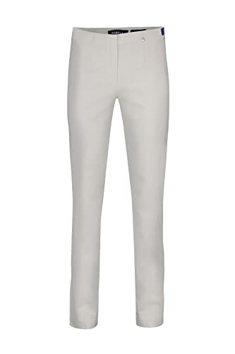 Robell Style Marie - Stoffhose Damen high Waist - Damenhose Power Stretch - Bengaline Stoff Hose mit Schlitz am Saum - Bitte eine Größe Kleiner bestellen von Robell