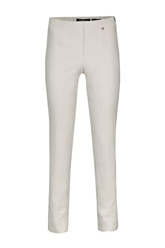 Robell Style Marie - Kurzgröße - Stoffhose Damen high Waist - Damenhose Power Stretch - Bengaline Stoff Hose mit Schlitz am Saum - Bitte eine Größe Kleiner bestellen von Robell