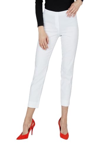 Robell Style Marie - Kurzgröße - Stoffhose Damen high Waist - Damenhose Power Stretch - Bengaline Stoff Hose mit Schlitz am Saum - Bitte eine Größe Kleiner bestellen von Robell