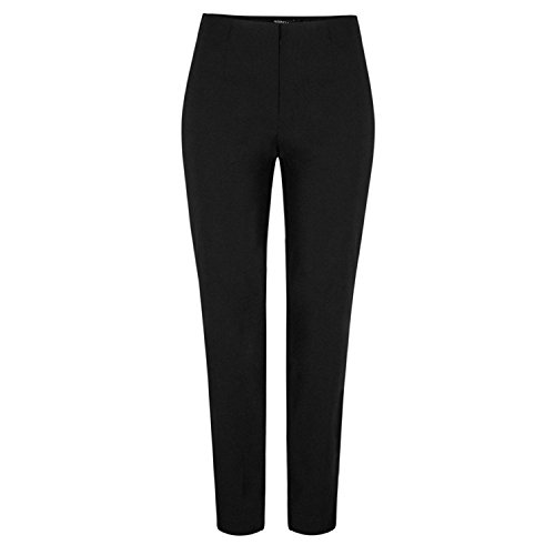 !Versand am selben Tag! Robell "Ich Will Marie" Robell Damen Bengaline Stretchhose Aus TV Werbung Frühjahr Sommer 2018 !Versand am selben Tag! (48, Schwarz) von Robell
