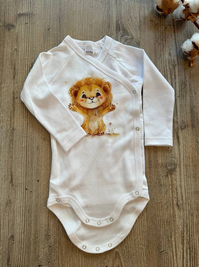 Wickelbody Mit Bügelbild Gr. 74 Wickelbody Mit Bügelbild Gr. 74 von RobellaHandmade