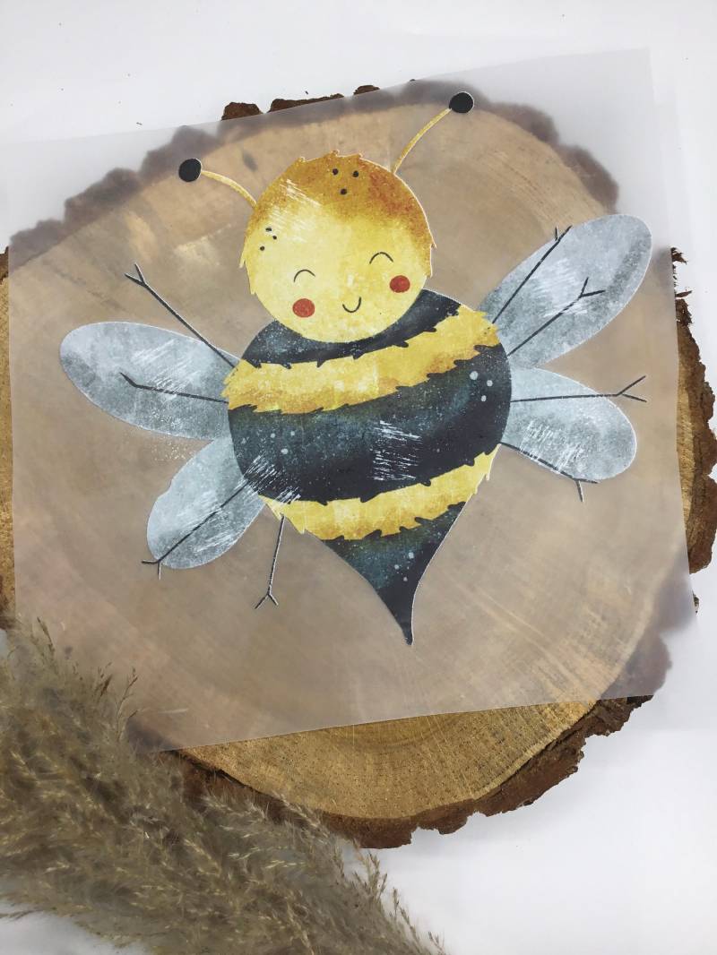 Bügelbild Biene von RobellaStoffe