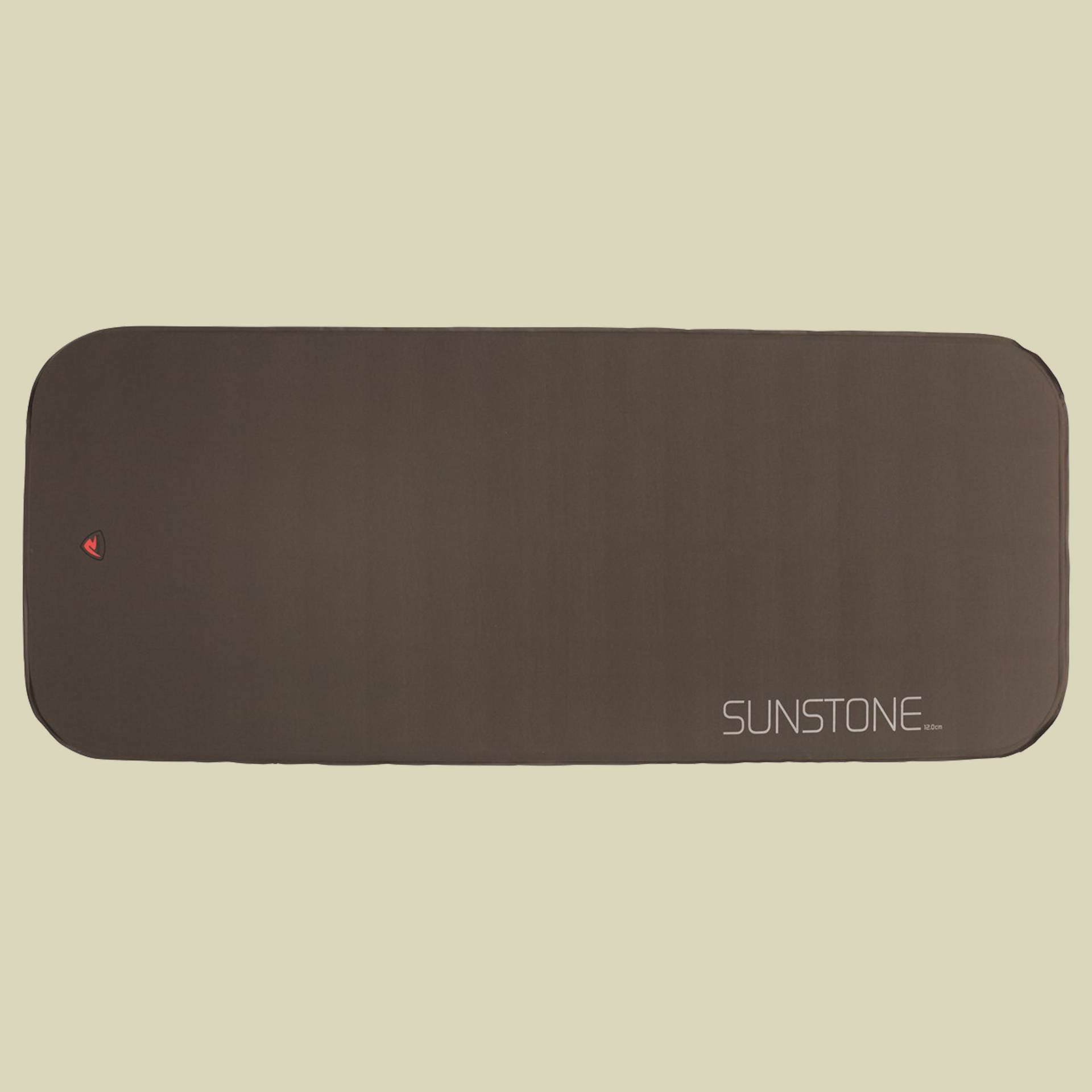 Sunstone 120 Maße: 200 x 77 x 12 cm Farbe: brown von Robens