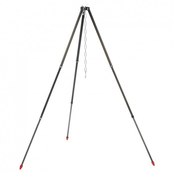 Robens - Telescopic Aluminum Tripod - Trockenbrennstoffkocher Gr 120 cm grau von Robens