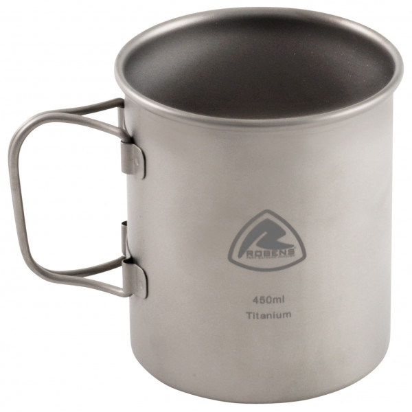 Robens - Titanium Mug - Becher Gr Ø 8,0 x 9,5 cm grau von Robens