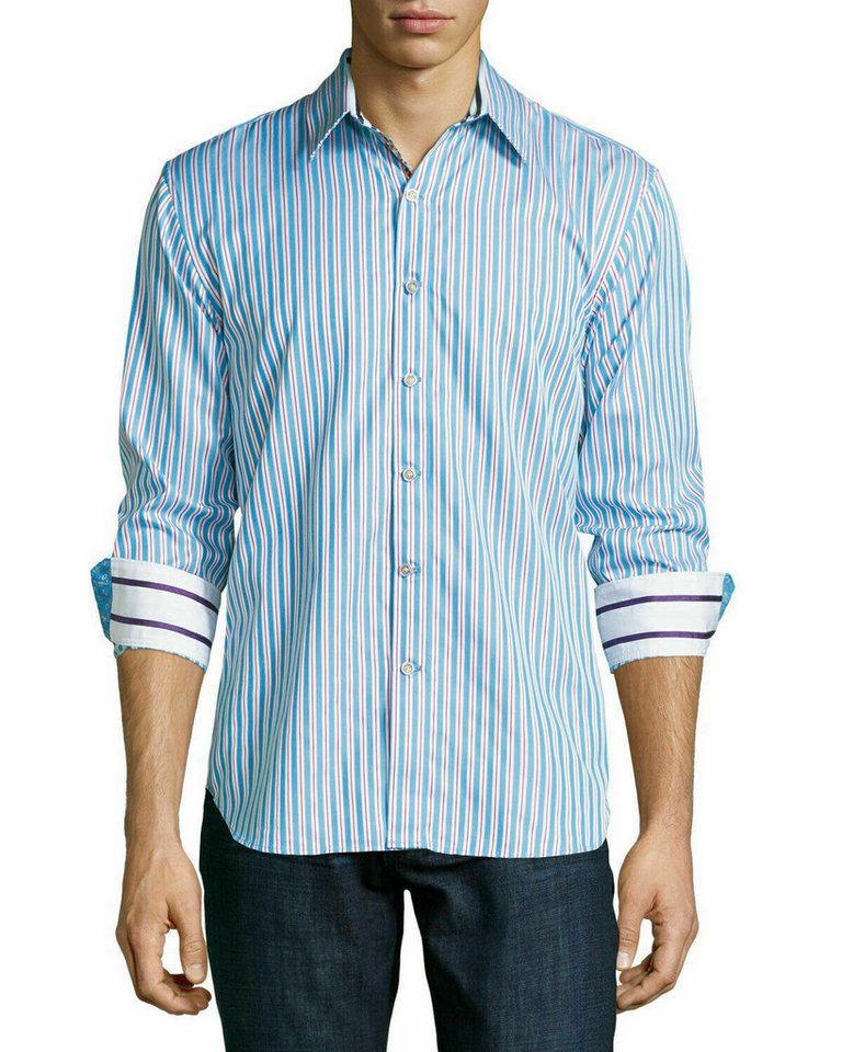 Robert Graham Langarmhemd ROBERT GRAHAM STRIPED STREtCH LIMITED COMFORT MODERN FIT MENS HEMD SHI von Robert Graham