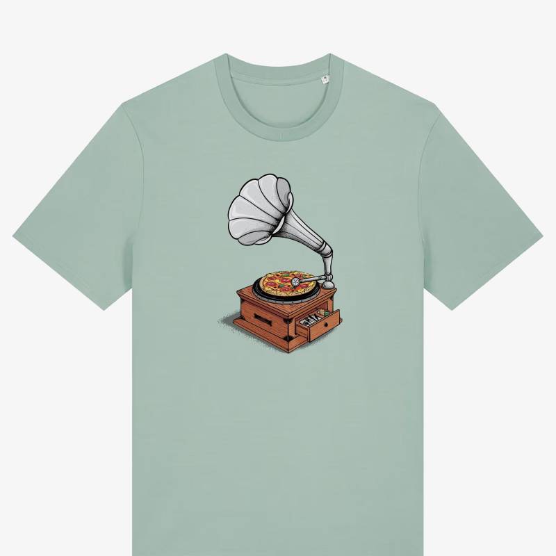 Pizza Grammophono Shirt von RobertRichterArtist