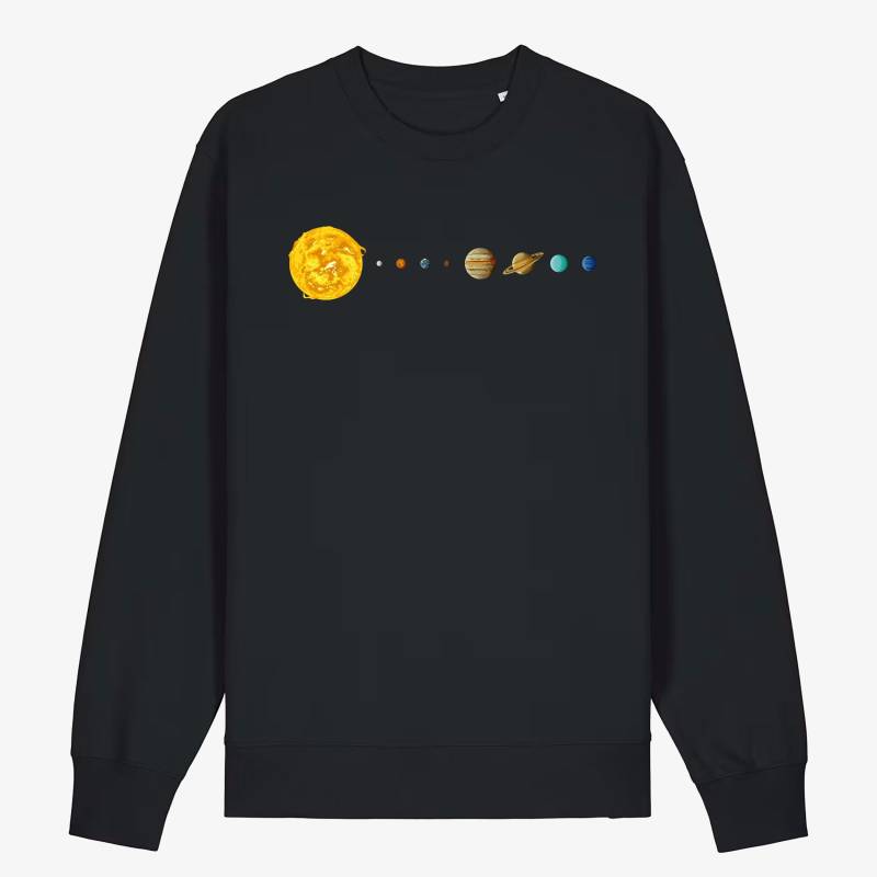 Solar System Sweatshirt von RobertRichterArtist