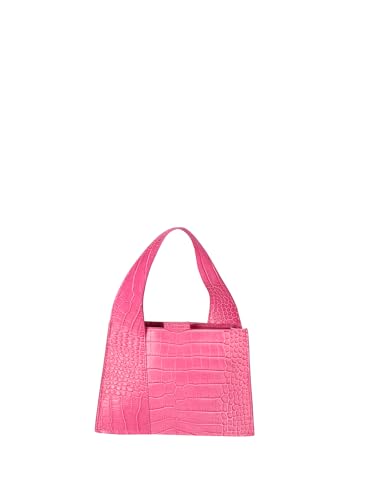 Roberta Rossi Damen Handtasche aus echtem Leder 21x14x8 cm RR220722023FBG-PARENT, fuchsia von Roberta Rossi